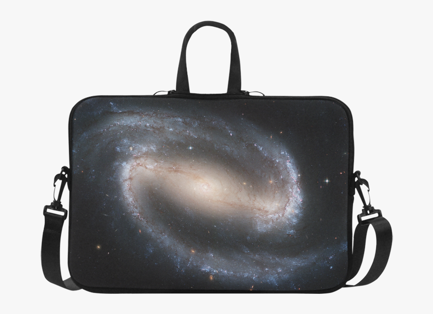 Barred Spiral Galaxy Ngc 1300 Laptop Handbags 15 - Handbag, HD Png Download