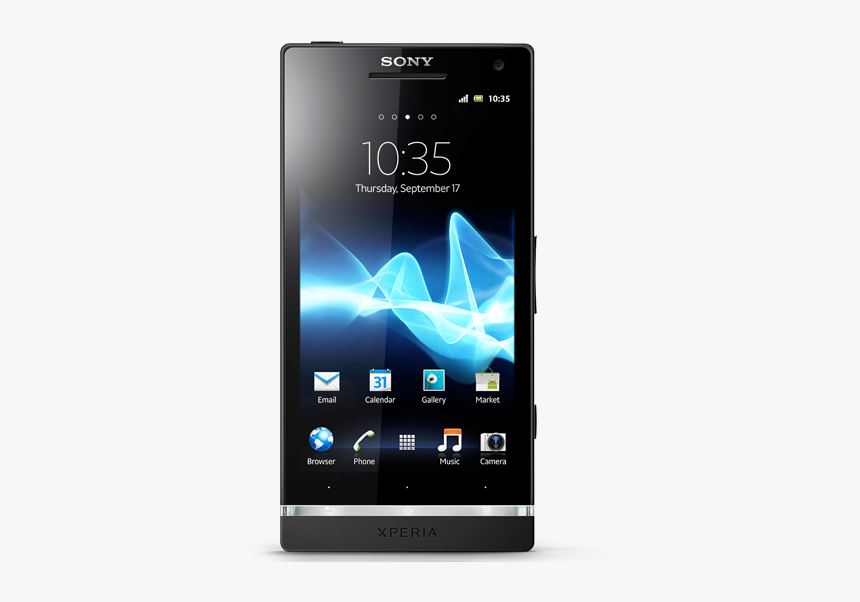 Xperia S Android Smartphone In Black - Sony Ericsson Xperia S, HD Png Download