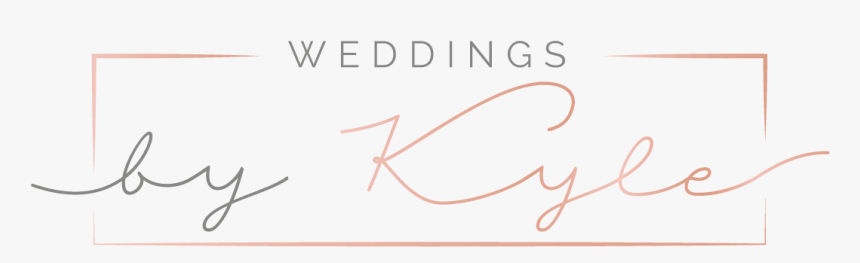 Weddings By Kyle - Handwriting, HD Png Download