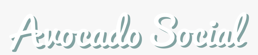 Avocado Social - Graphic Design, HD Png Download