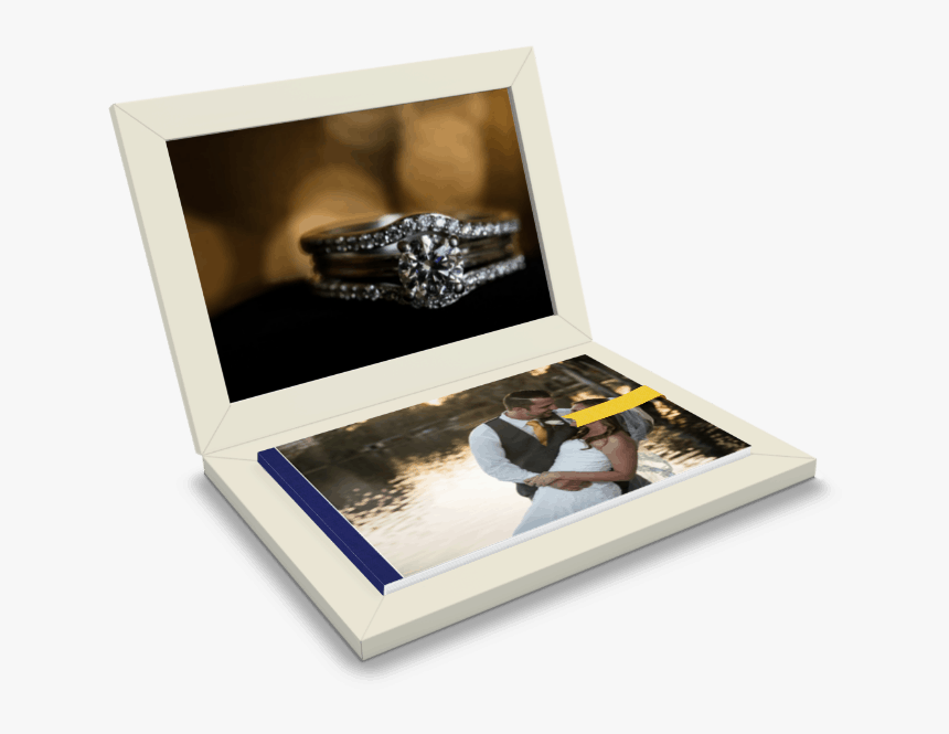 This Original Album Design From Wedding Photographers - Picture Frame, HD Png Download