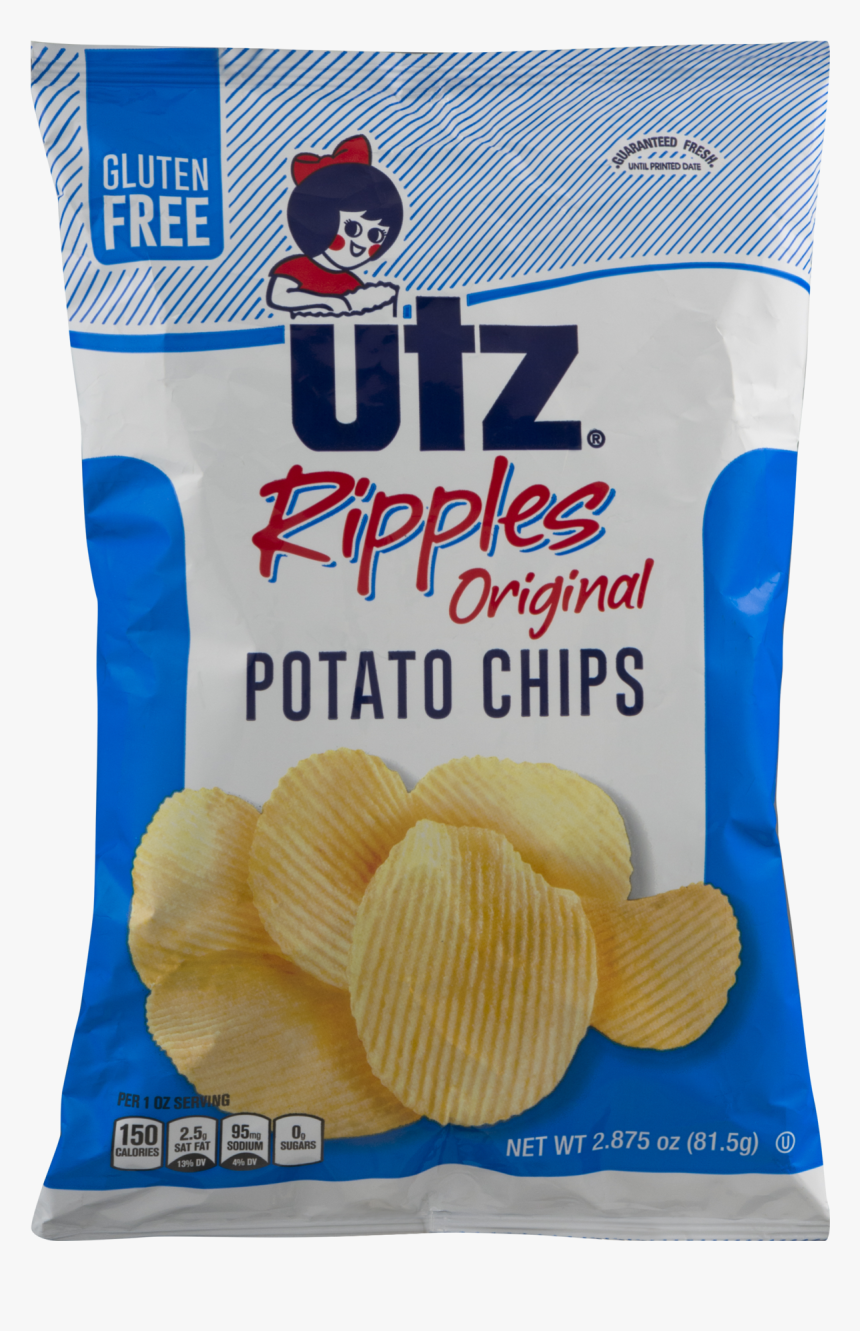 Utz Ripple Chips, HD Png Download