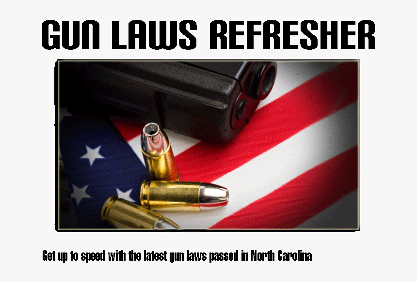 Nc Gun Law Update - Concealed Carry American Flag, HD Png Download