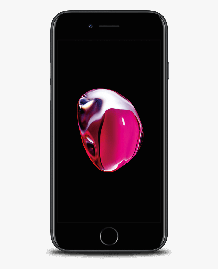 Undefined Black Front - Iphone 7, HD Png Download