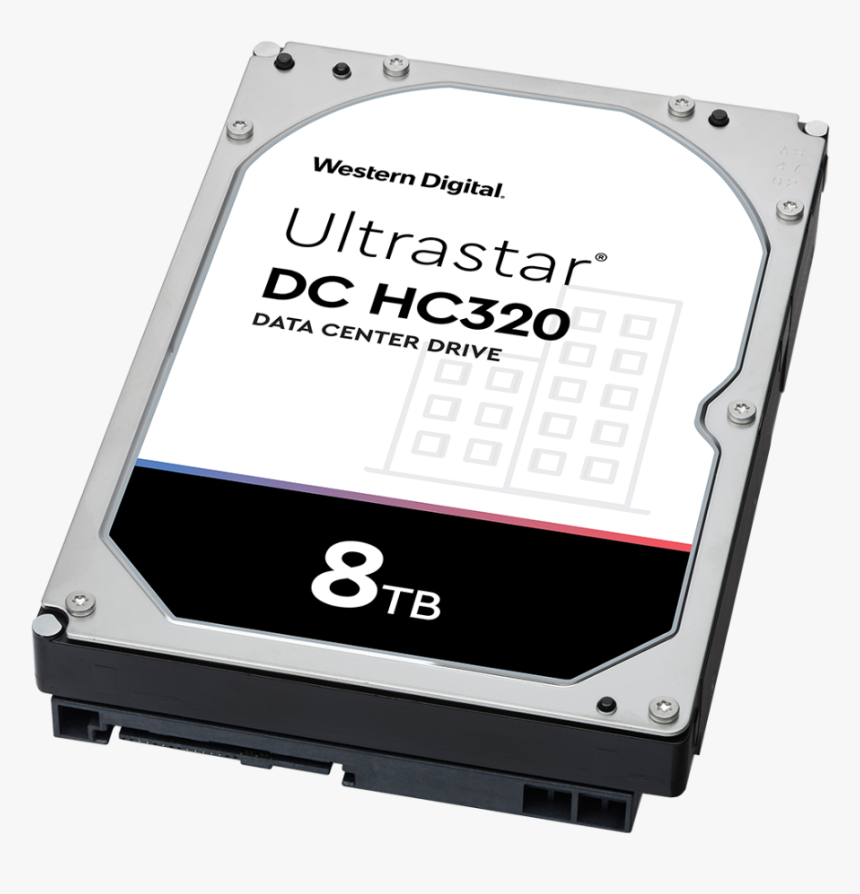 Hard Disk Drive , Png Download - Western Digital Ultrastar Dc Hc310 Hus726t6tale6l4, Transparent Png
