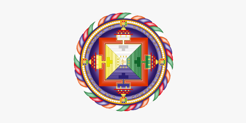 Mandala Universal Compassion Wisdom 900 - Marie Reine De La Paix, HD Png Download