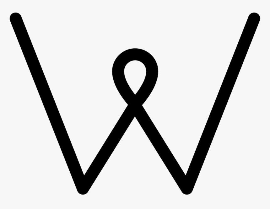 Wisdom Warehouse W Icon Blk - Circle, HD Png Download