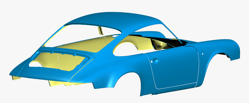 Porsche 964 3d Model, HD Png Download