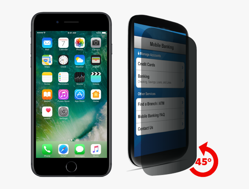 Cellhelmet Privacy Tempered Glass For Iphone - Iphone 7 Plus 128gb Price In India, HD Png Download