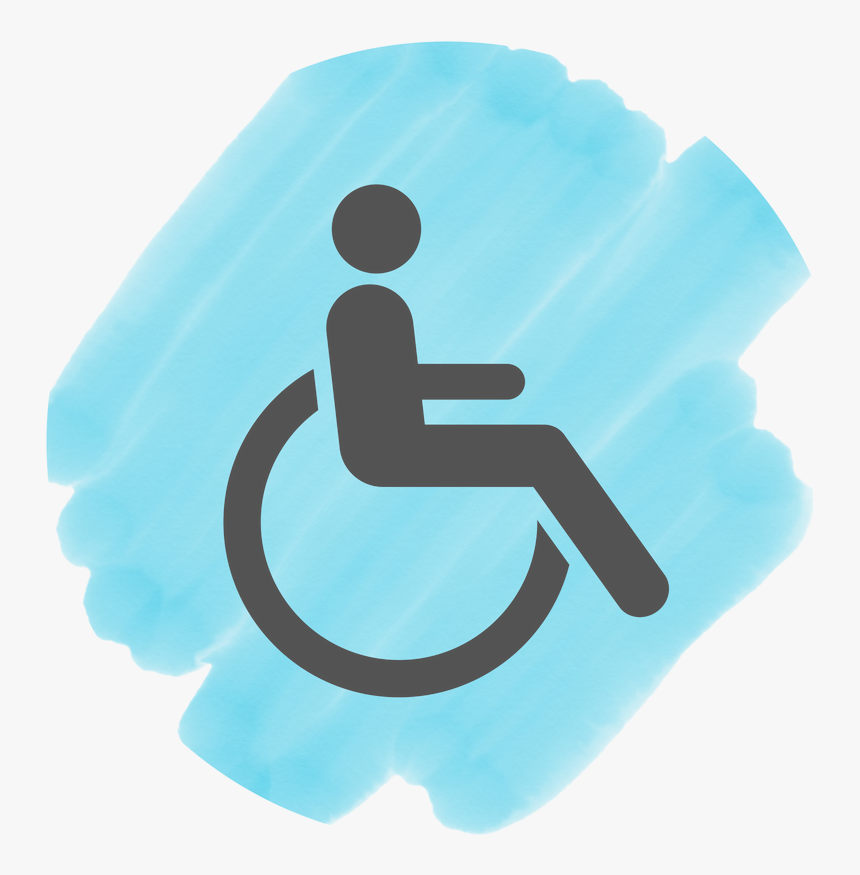 Type E Web Icon - Someone In A Wheelchair, HD Png Download