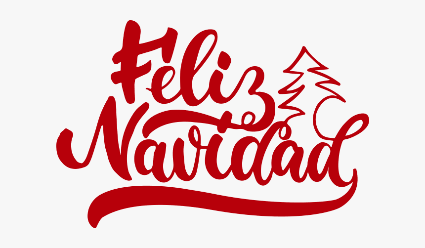Navidad Feliz Christmas Year Free Transparent Image - Feliz Navidad Logo Png, Png Download