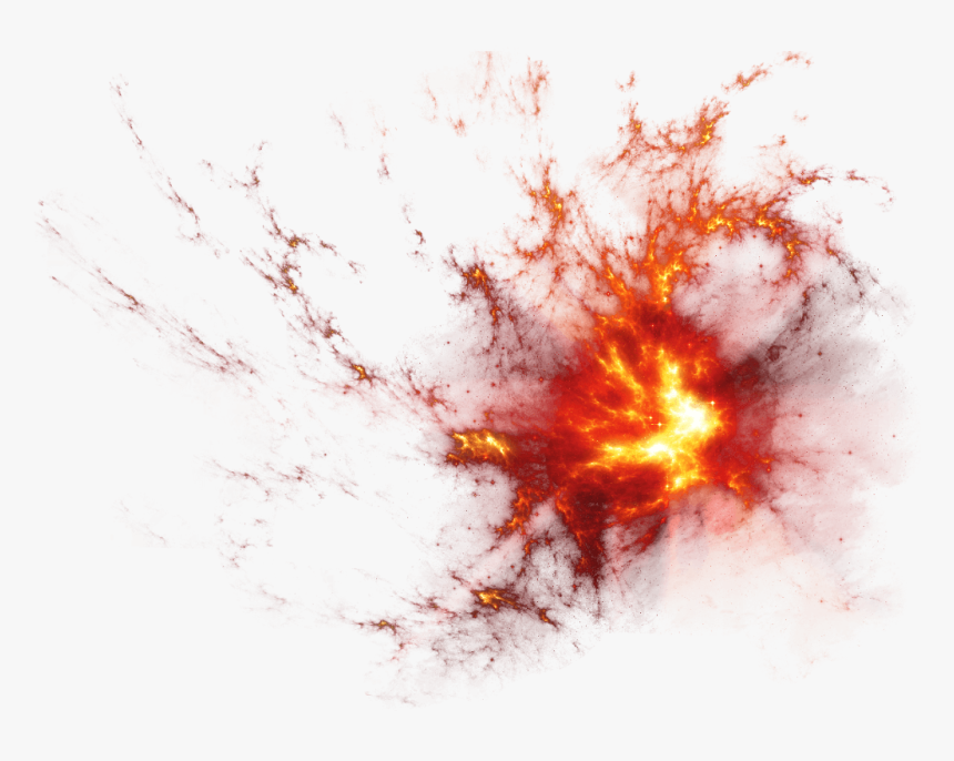Llamas De Fuego - Transparent Background Explosion Png, Png Download