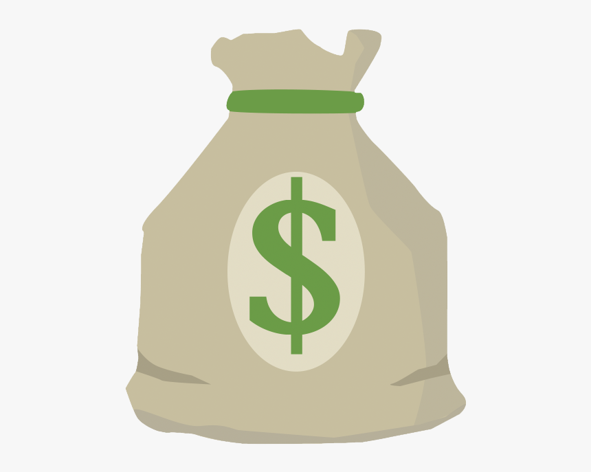 Money Bag Icon - Money Bag Flat Icon, HD Png Download