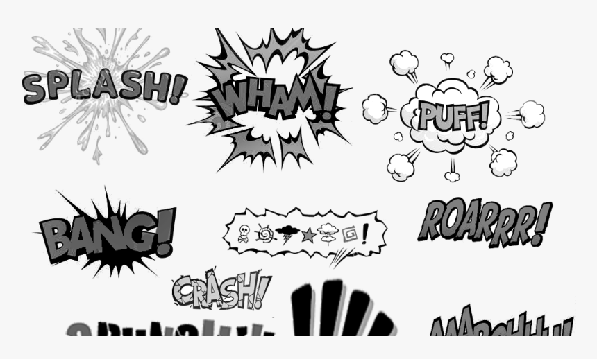 Transparent Onomatopeya Comic Png - Illustration, Png Download