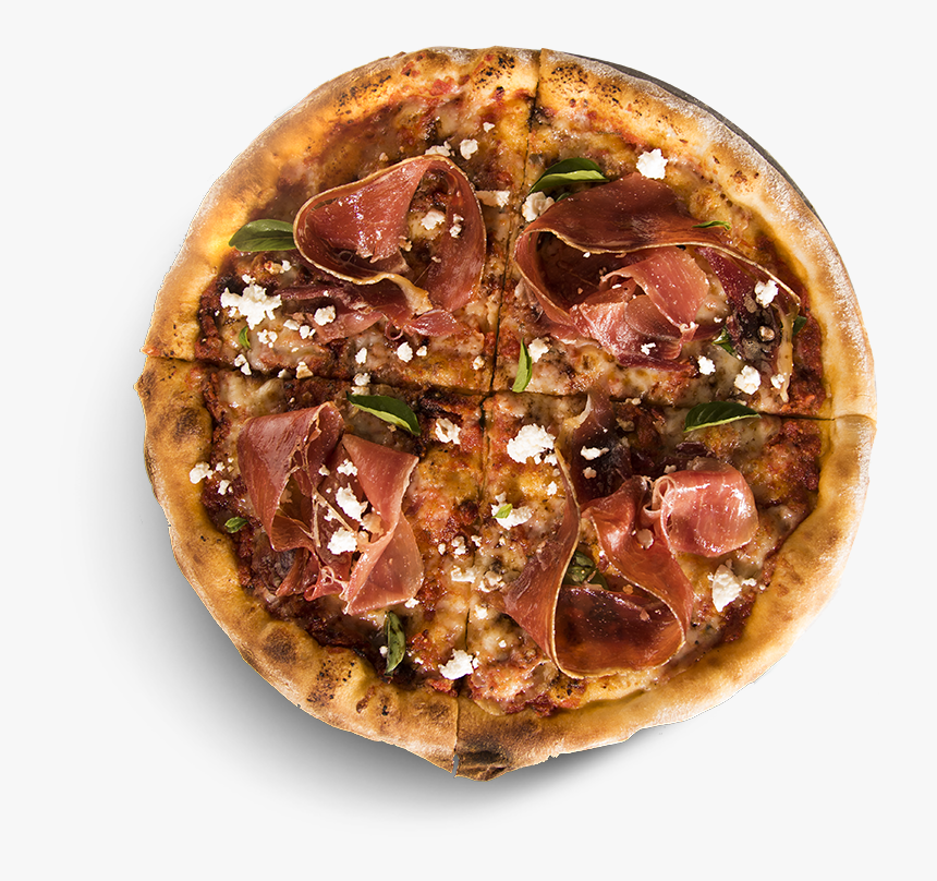 Pesto De Tomates Deshidratados, Jamón Serramo, Queso - California-style Pizza, HD Png Download
