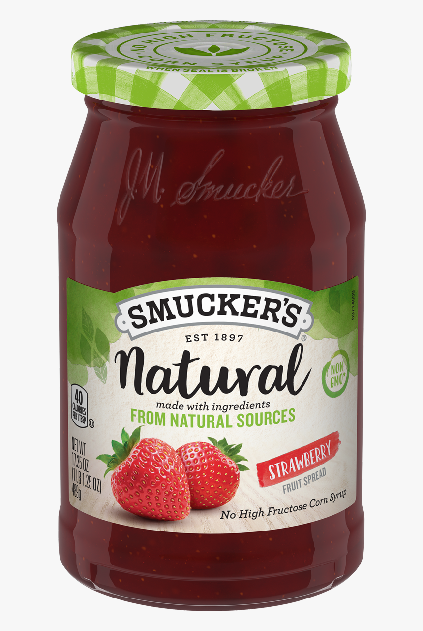 Natural Fruit Spreads - Smuckers Natural, HD Png Download