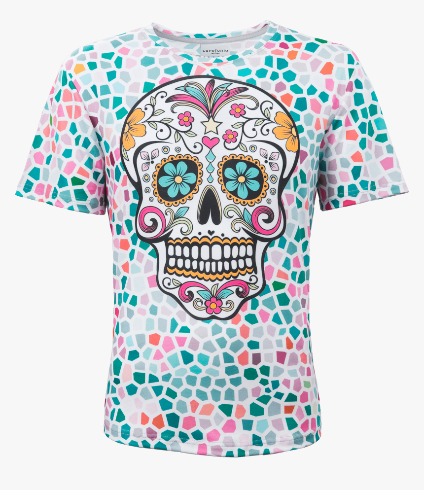 Sugar Skull Fridge Magnet, Fantasy/emo , Png Download - Drawings Of Sugar Skulls, Transparent Png