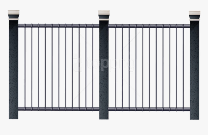 Transparent Chain Link Fence Clipart - Fence Gate Png, Png Download