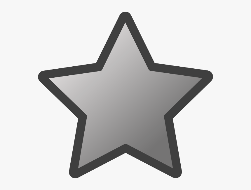 Outlined Star Clip Art - Star Clip Art, HD Png Download