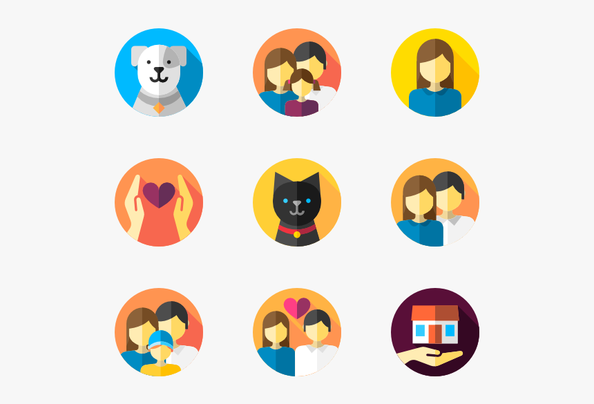 Retro Vector Icons, HD Png Download