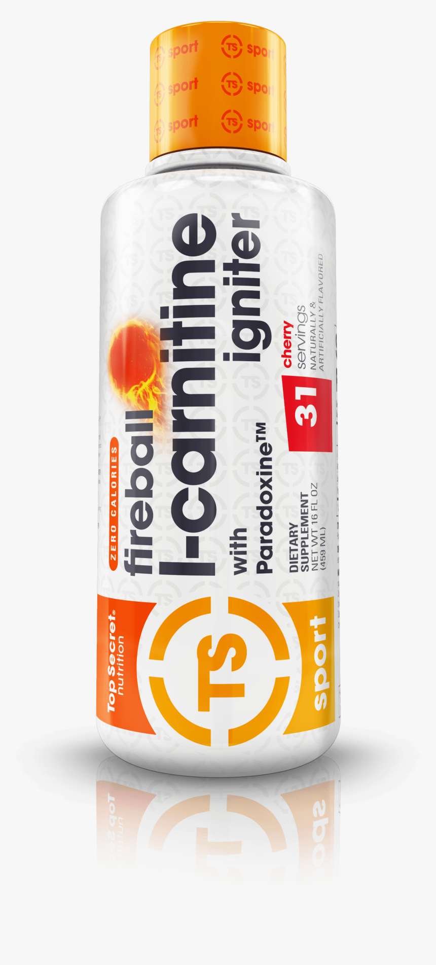 Top Secret Nutrición - L Carnitine Fireball, HD Png Download