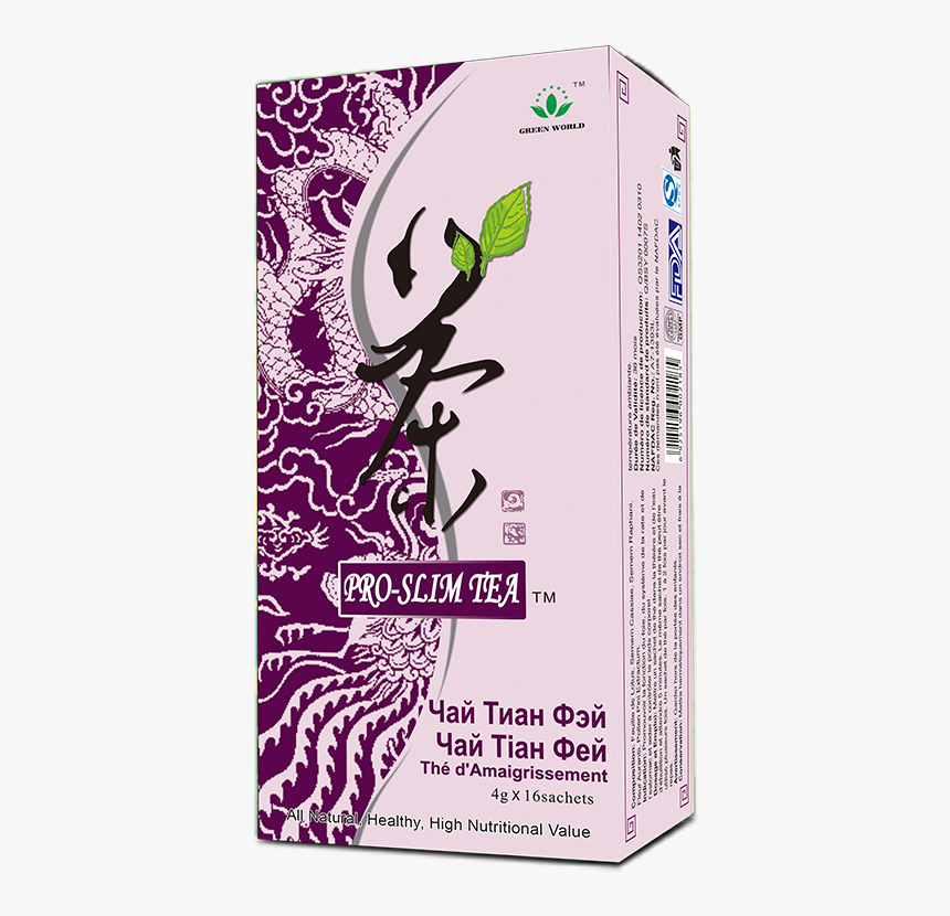 Proslim Tea Green World, HD Png Download