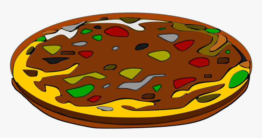 Pizza Food Fast Free Picture - Hamburger, HD Png Download