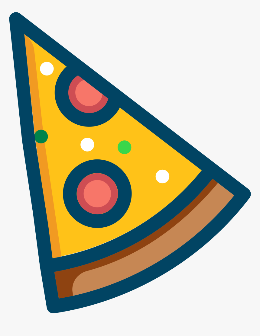 Italian Clipart Pepperoni Pizza - Pizza Favicon, HD Png Download