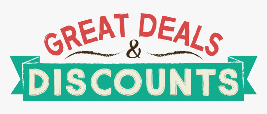 Great Deals And Discounts - Great Deals And Discounts Png, Transparent Png