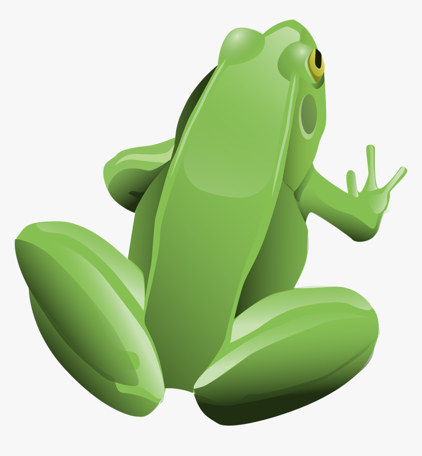 Clipart - Cool Frog - Frog Clip Art, HD Png Download