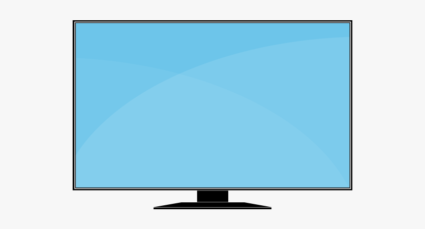 Free Tv Png - Led-backlit Lcd Display, Transparent Png