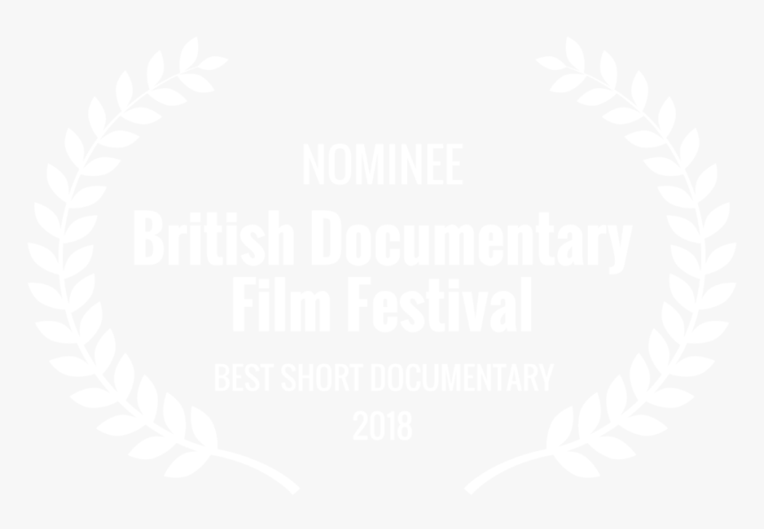 British Documentary Film Festival - Johns Hopkins White Logo, HD Png Download