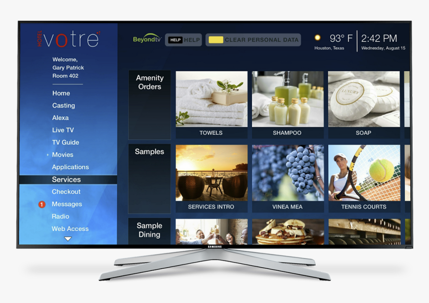 Btv Services Screen - Led-backlit Lcd Display, HD Png Download