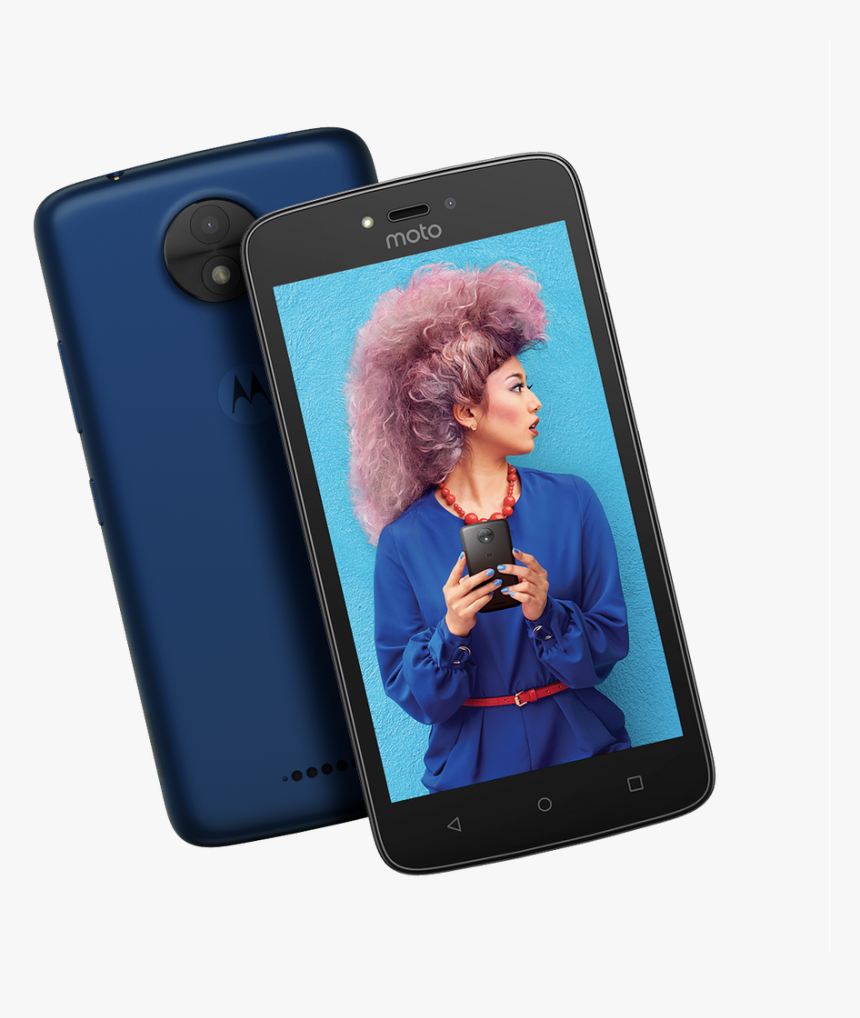 01 Home Banner Motorola Moto C Azul , Png Download - Motorola Xt 1757, Transparent Png