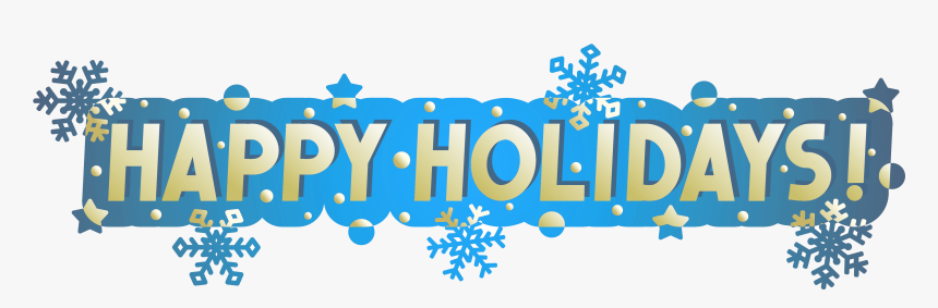 Happy Holidays Banner Hd Png Download Transparent Png Image