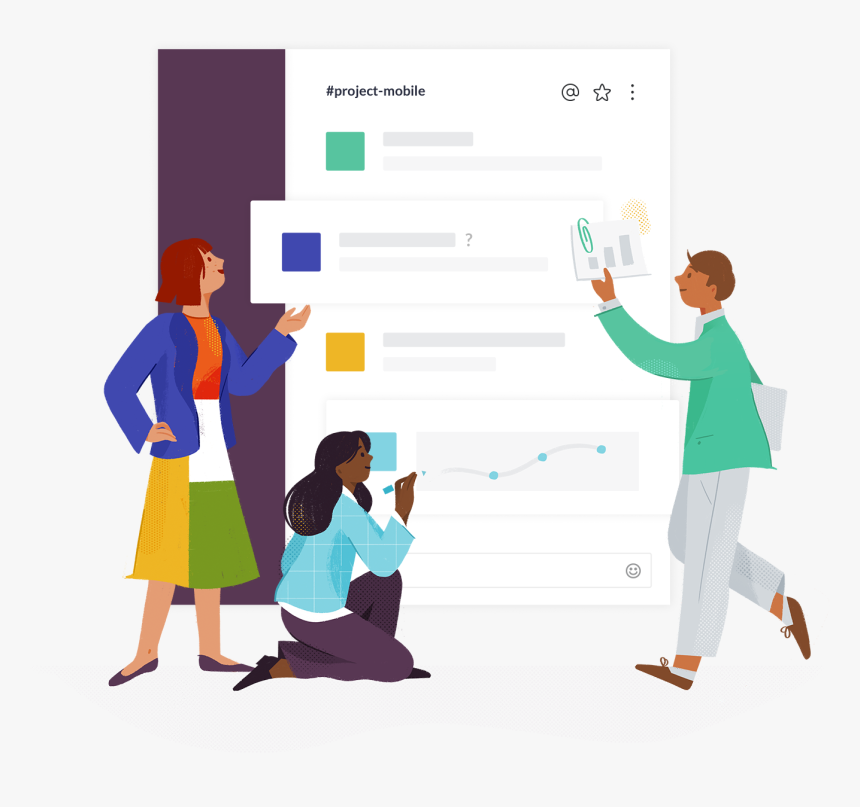 Slack Collaboration, HD Png Download
