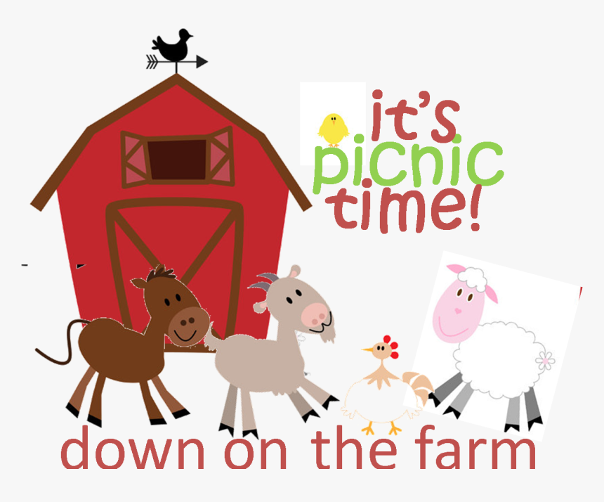 Cartoon Farm Animals, HD Png Download
