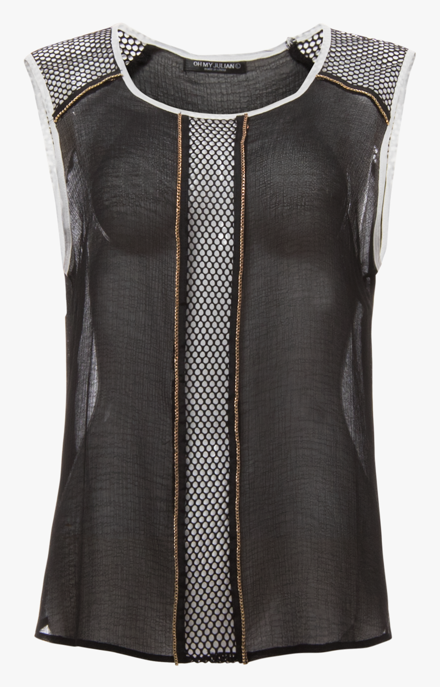 Transparent Mesh Texture Png - Blouse, Png Download