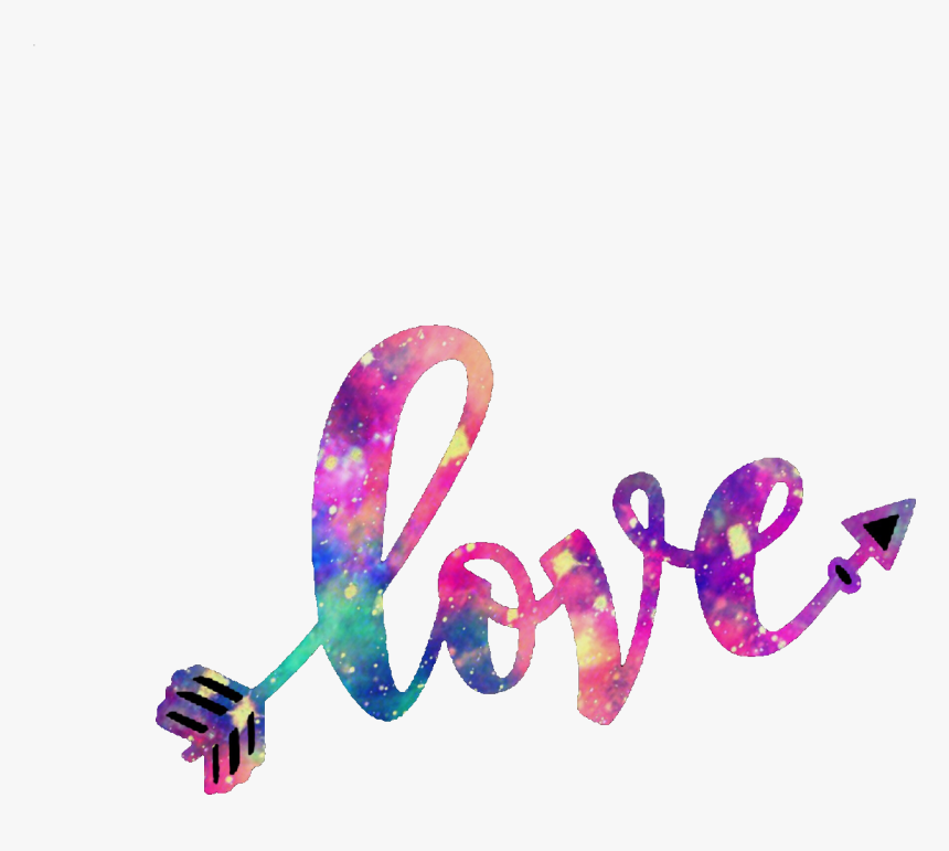 Ftestickers Love Arrows Colorful Pretty Cute Girly - Girly Png, Transparent Png