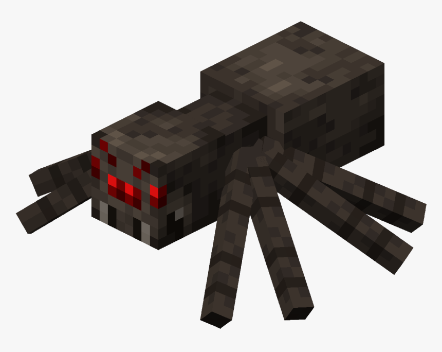Spider - Minecraft Cave Spider, HD Png Download
