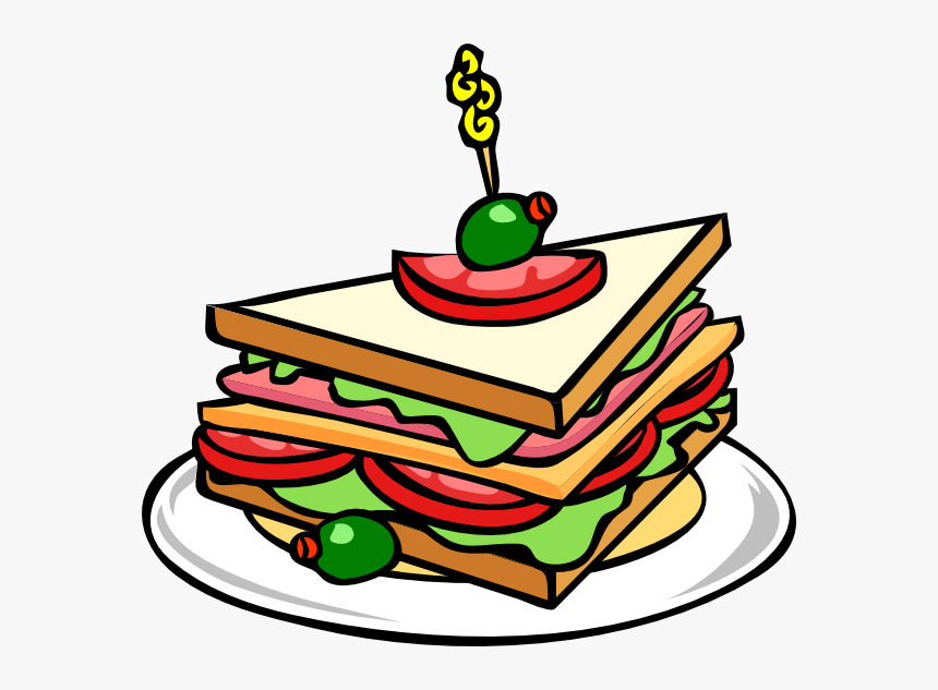 Collection Of Png - Sandwich Clip Art, Transparent Png