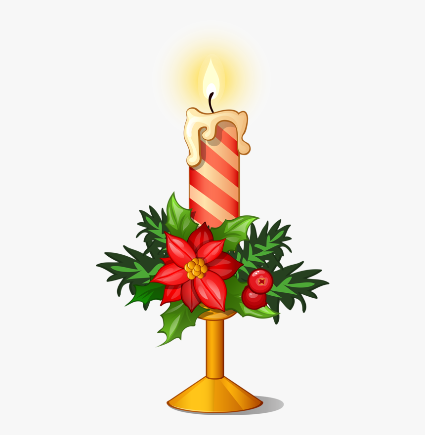 Pin By Kaluça Andrade On Natal - Candle Of Christmas Design, HD Png Download
