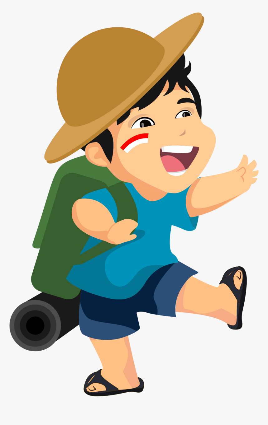 Tourist Child Png, Transparent Png