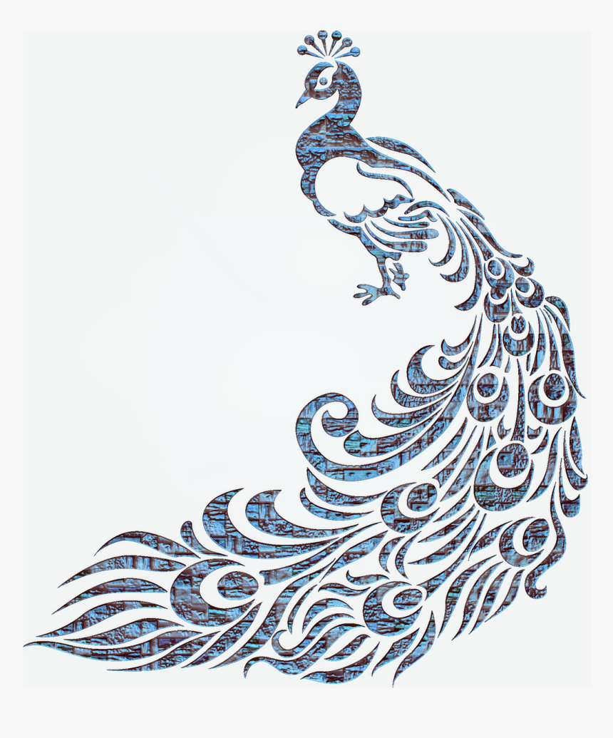 Peacock Graphic, HD Png Download
