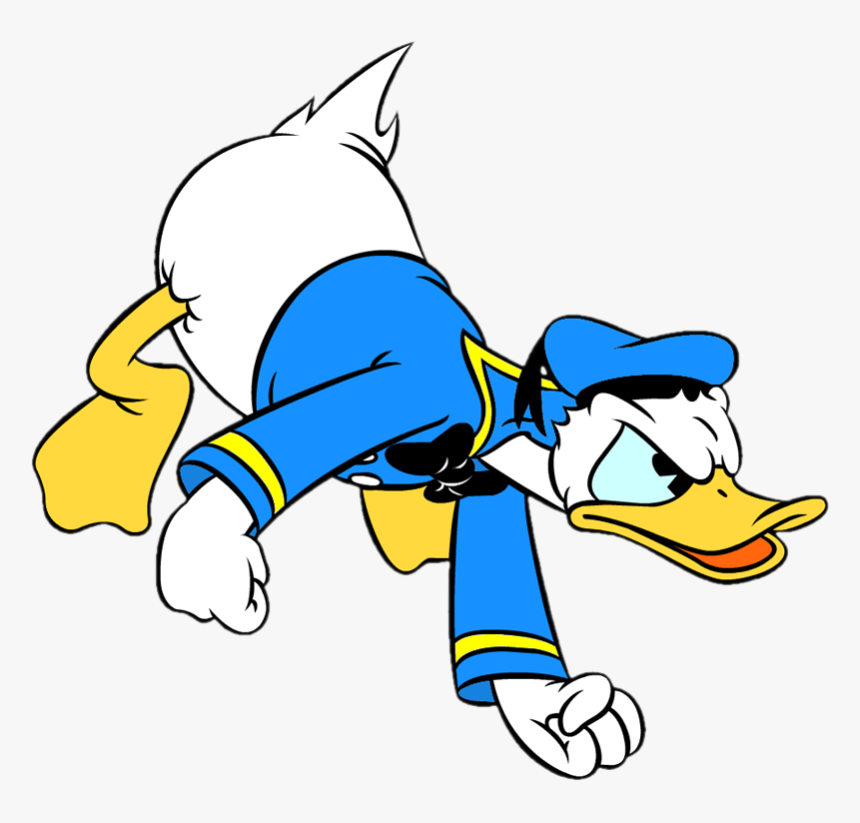 Disney Clipart Library - Pato Donald Gif Png, Transparent Png