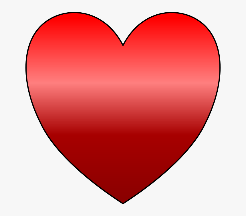 Red Heart Clip Art - Heart, HD Png Download