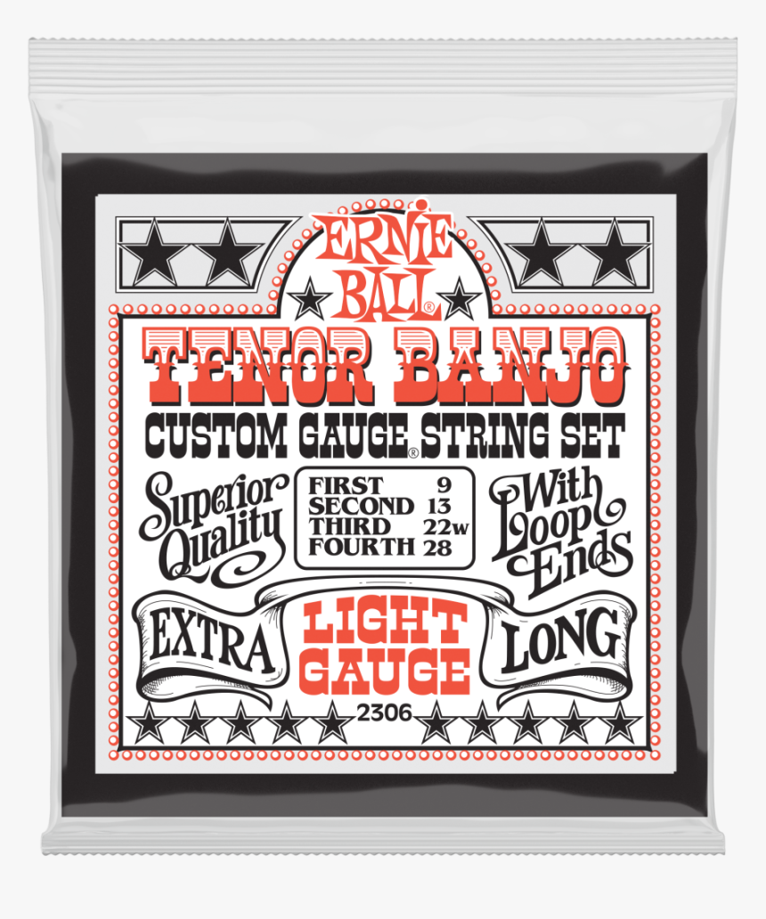 Ernie Ball Tenor Banjo Strings - Picture Frame, HD Png Download