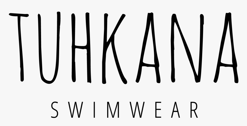 Tuhkana Swimwear - Calligraphy, HD Png Download