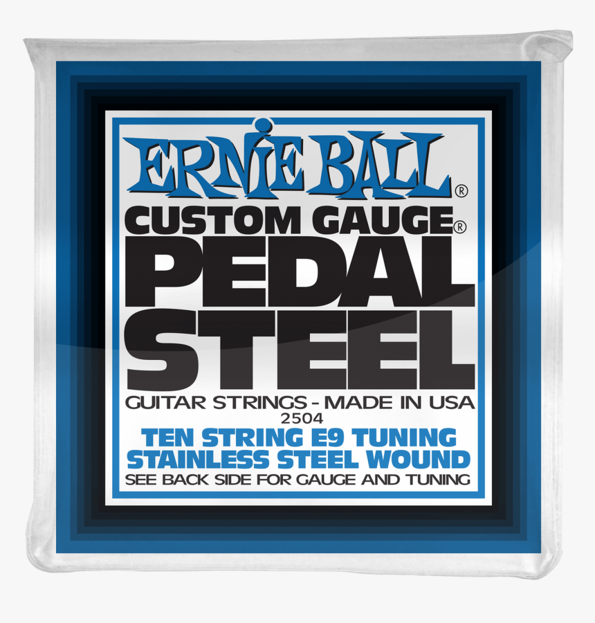 Ernie Ball Pedal Steel 10-string E9 Tuning Stainless, HD Png Download