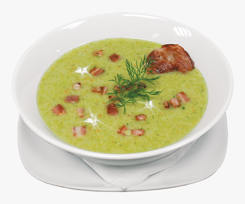 Sopa, Brócoli, Cuenco, Comida, Plato, Francés, Caliente - Soup, HD Png Download